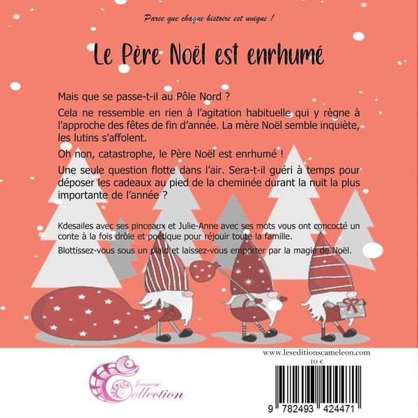 Quatrième de couverture de « Le père Noël est enrhumé »