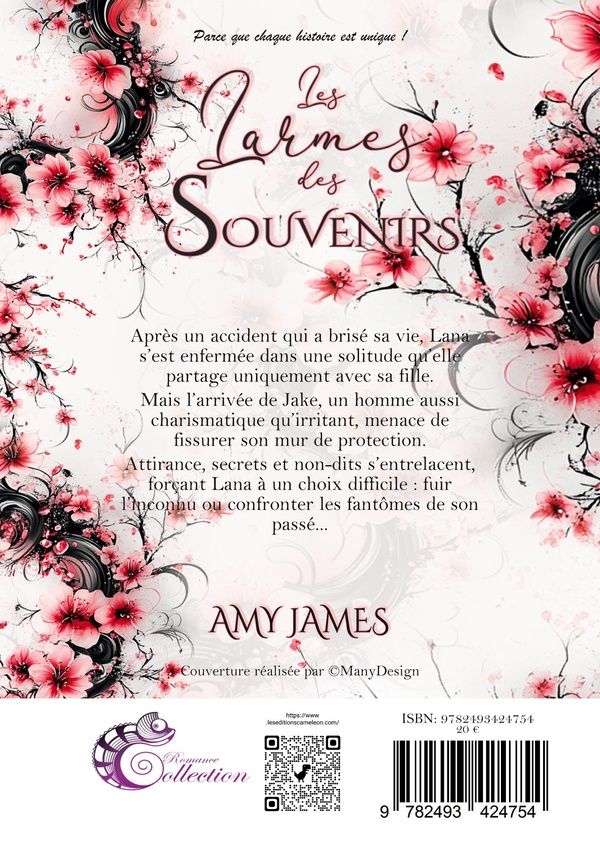 Quatrième de couverture de « Les larmes des souvenirs »