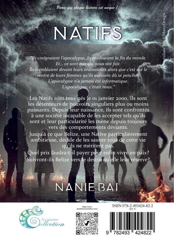 Quatrième de couverture de « Natifs »