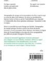 Quatrième de couverture de « Sismographies du manque : carnets 2019-2024 »