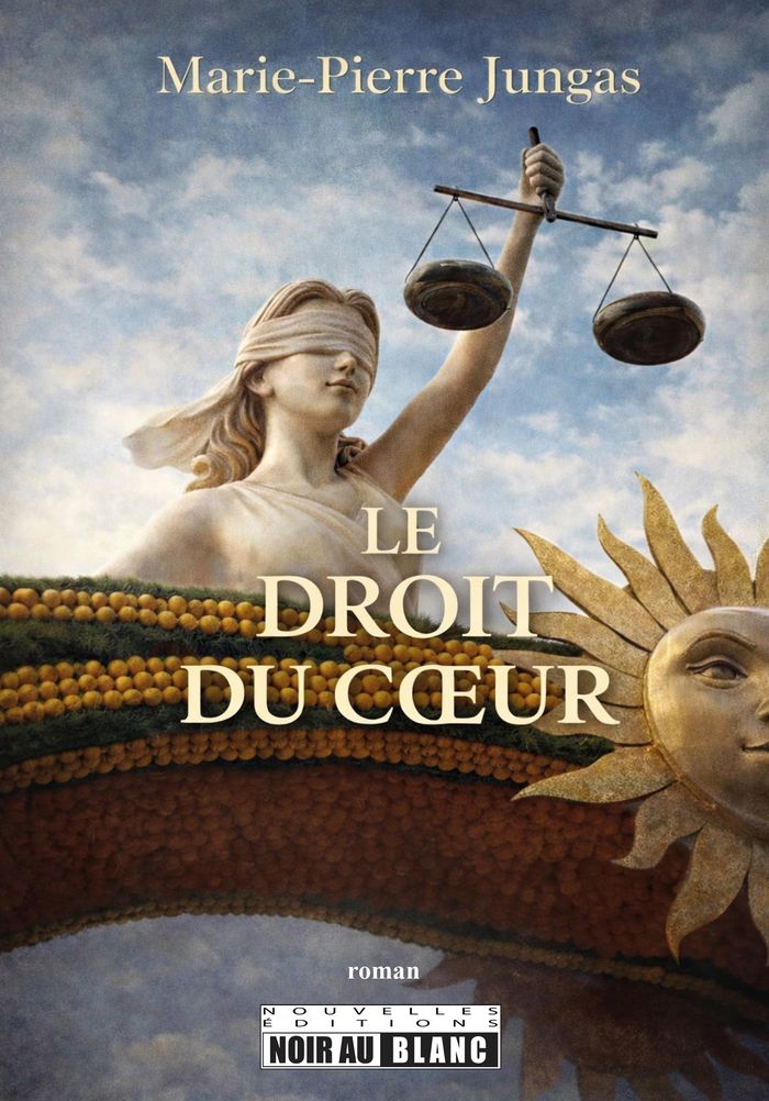 Couverture du livre « Le droit du coeur » de Marie-Pierre Jungas, librairie Les Contes Infusés à Corte