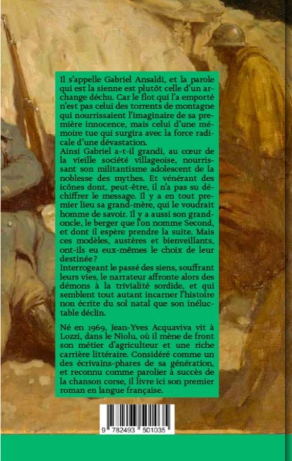 Quatrième de couverture de « DANS LE FLOT DES RIVIERES »