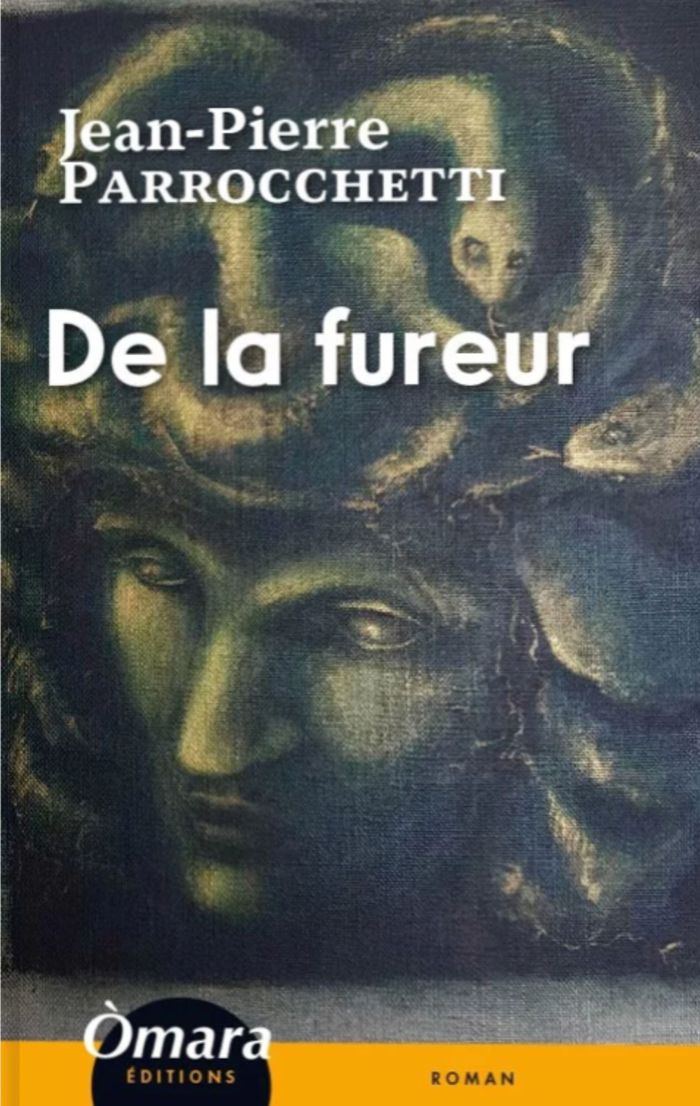 Couverture du livre « DE LA FUREUR » de J-P. Parrocchetti, librairie Les Contes Infusés à Corte