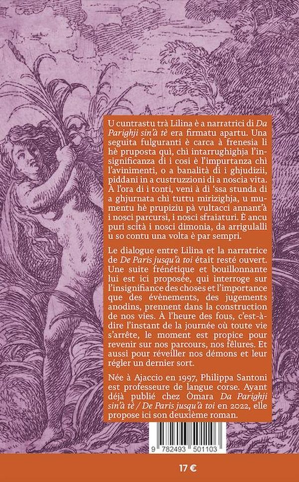 Quatrième de couverture de « L'ORA DI I TONTI »