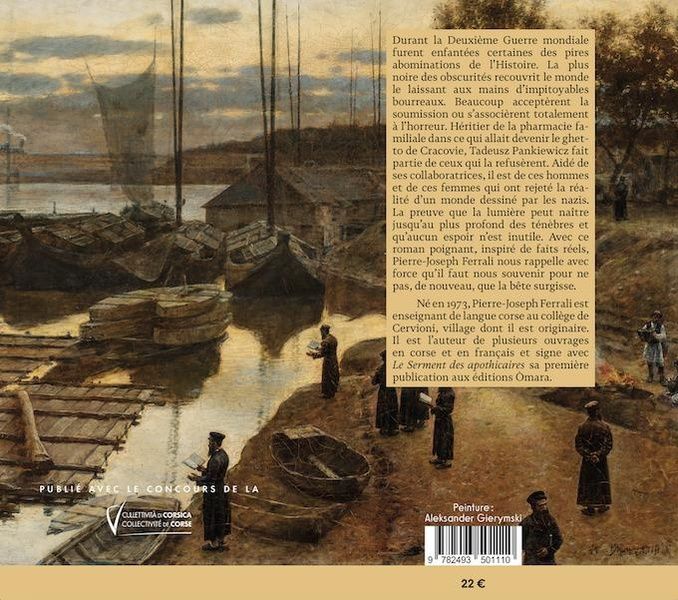 Quatrième de couverture de « LE SERMENT DES APOTHICAIRES »