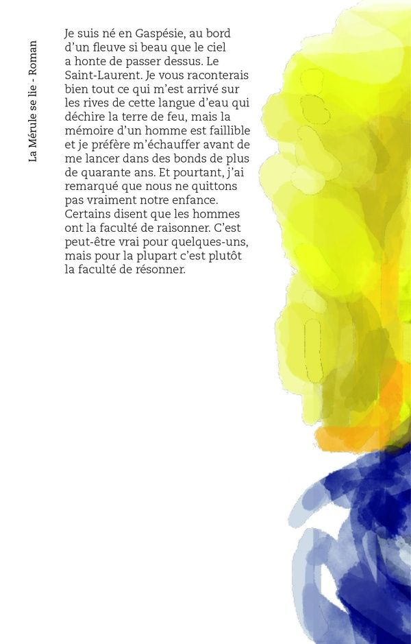 Quatrième de couverture de « Ma grand-mère sous les feuilles : métaphysique d'un terrassier »
