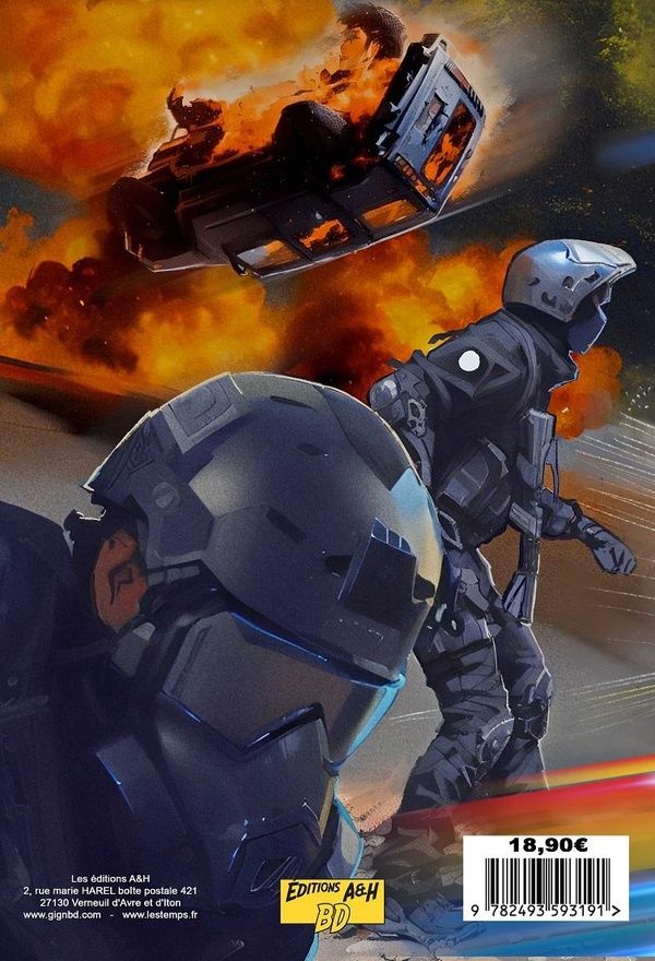 Quatrième de couverture de « GIGN LA BD TOME 5 - FURIOUS GO FAST »