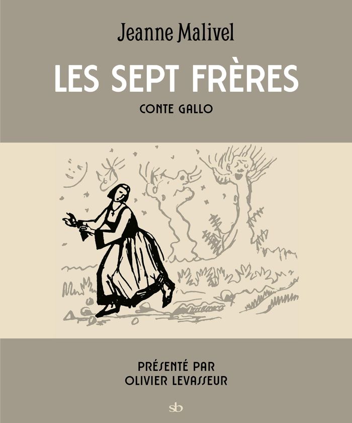 Couverture du livre « Les sept frères », librairie Les Contes Infusés à Corte