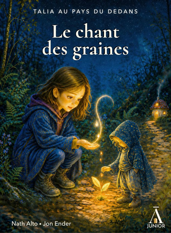 Couverture du livre « LE CHANT DES GRAINES : TALIA AU PAYS DU DEDANS » de Alto Nath, librairie Les Contes Infusés à Corte