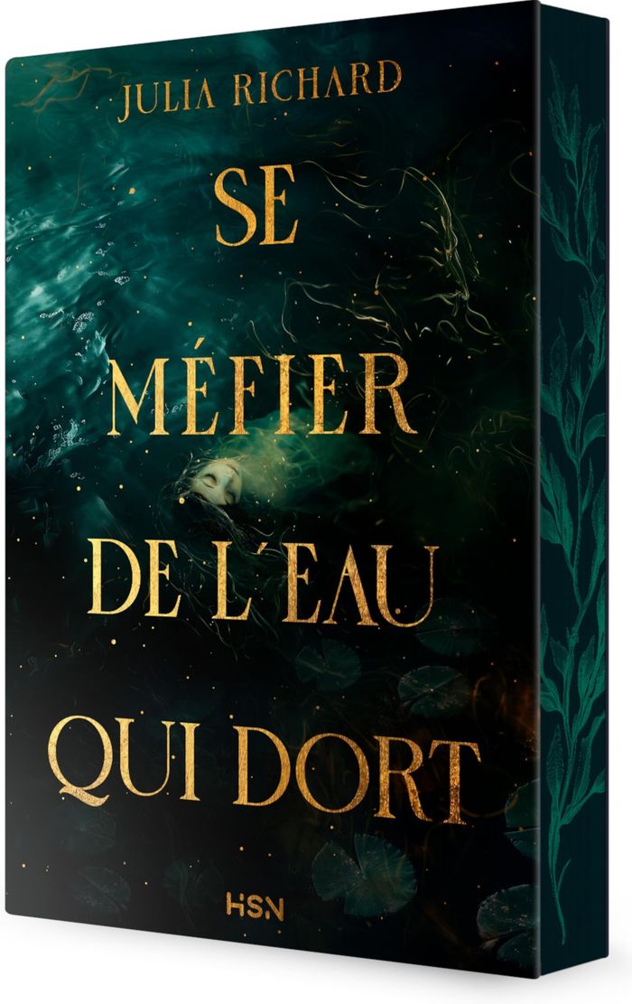 Couverture du livre « Se méfier de l'eau qui dort » de Julia Richard, librairie Les Contes Infusés à Corte