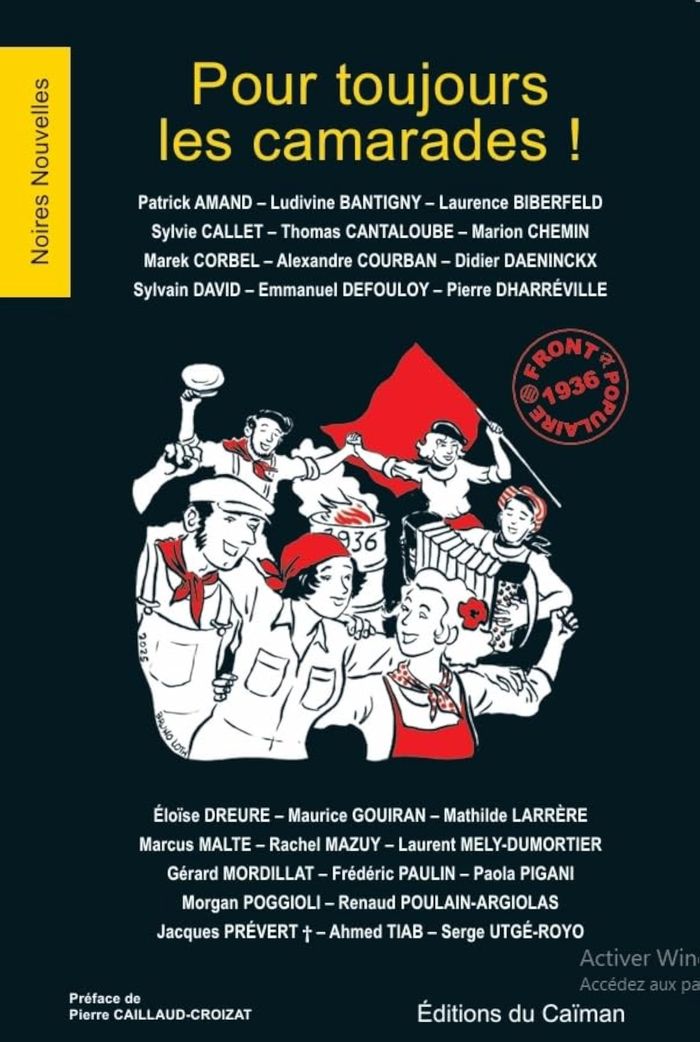 Couverture du livre « Pour toujours les camarades ! » de Patrick Amand, librairie Les Contes Infusés à Corte