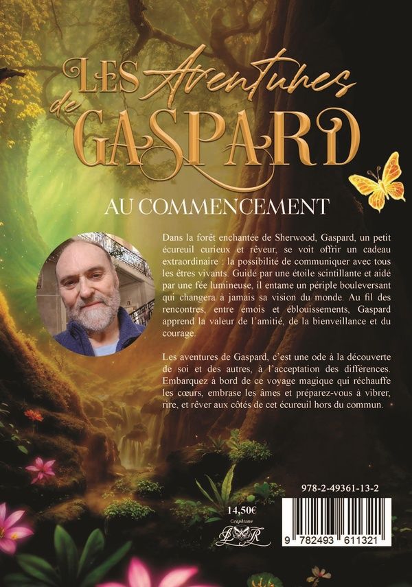 Quatrième de couverture de « LES AVENTURES DE GASPARD - AU COMMENCEMENT »