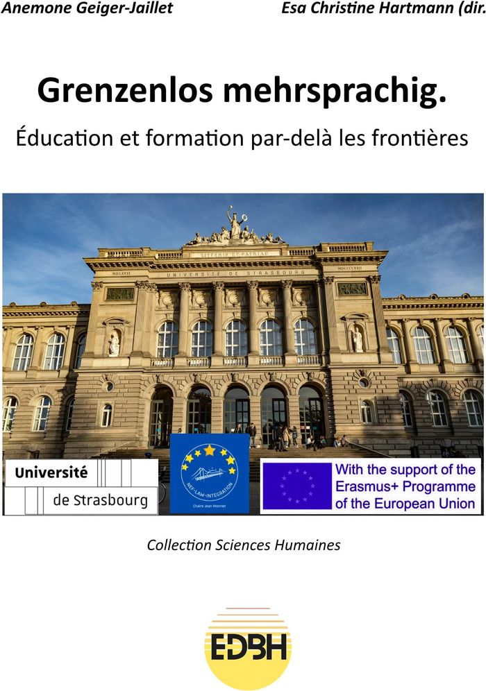 Couverture du livre « GRENZENLOS MEHRSPRACHIG - EDUCATION ET FORMATION PAR-DELA LES FRONTIERES » de A. Geiger-Jaillet, librairie Les Contes Infusés à Corte