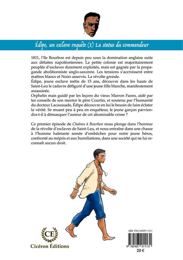 Quatrième de couverture de « LA STATUE DU COMMANDEUR »