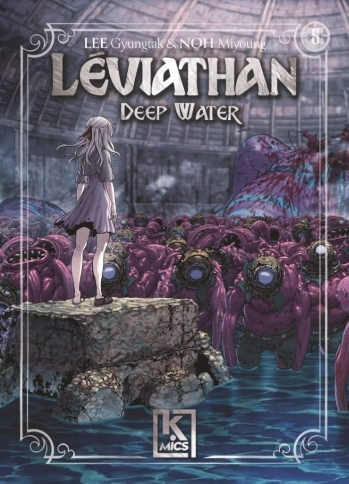Couverture du livre « Leviathan : deep water » de Gyungtak Lee, librairie Les Contes Infusés à Corte