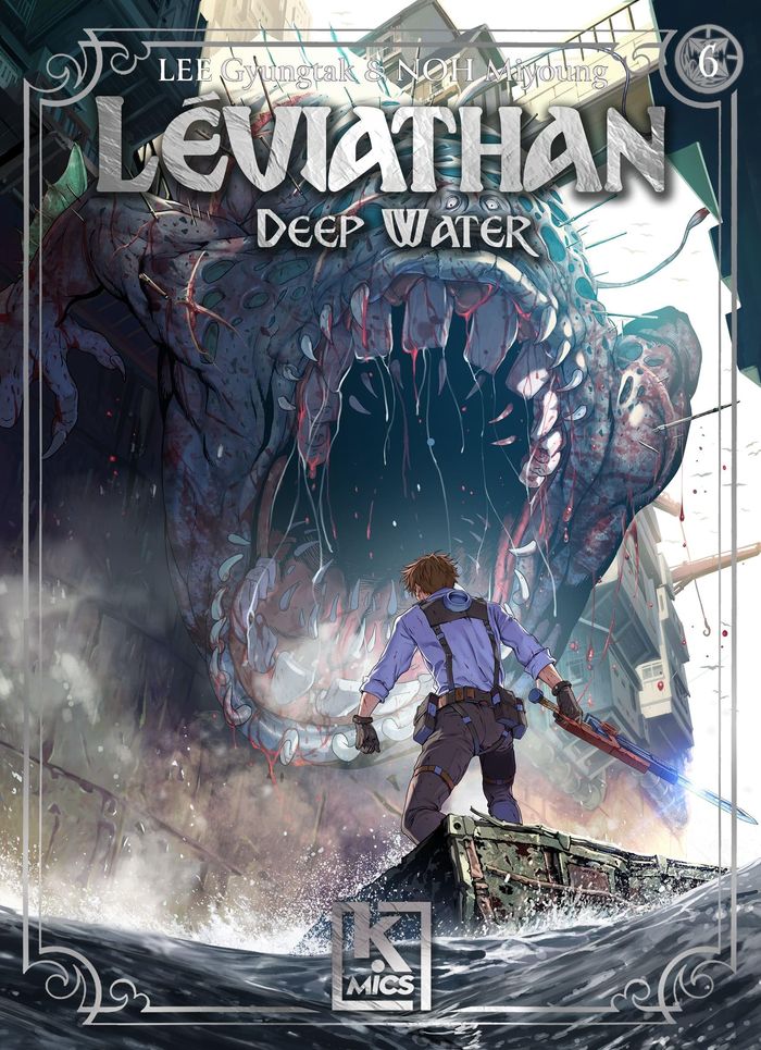 Couverture du livre « Leviathan : deep water », librairie Les Contes Infusés à Corte