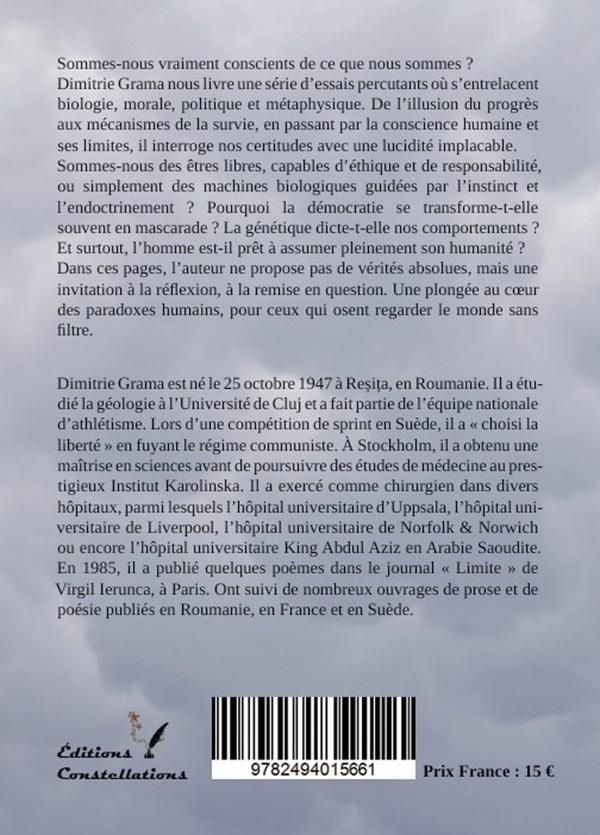 Quatrième de couverture de « Chroniques d'un monde en désillusion : entre connaissance et ignorance »