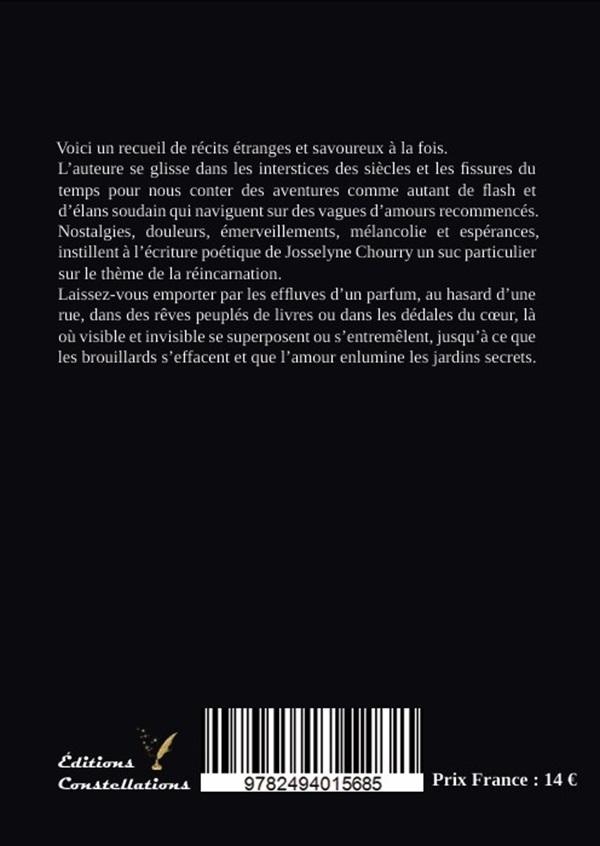 Quatrième de couverture de « Les fissures du temps : nouvelles »