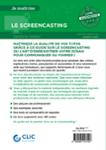 Quatrième de couverture de « Le screencasting »