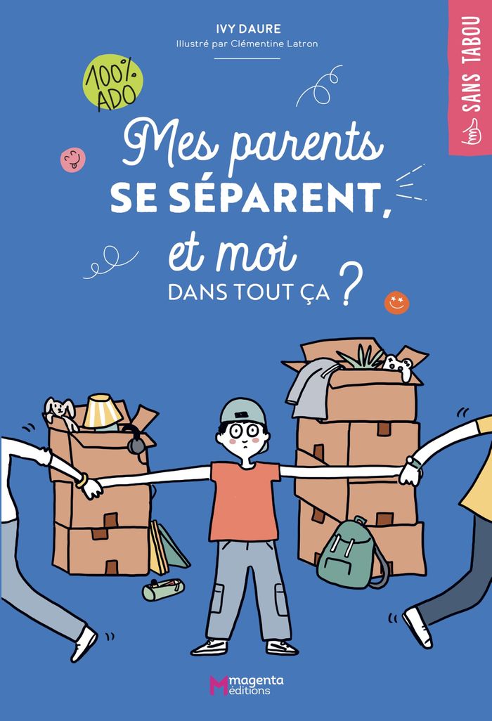 Couverture du livre « Mes parents se séparent, et moi dans tout ça ? » de Ivy Daure, librairie Les Contes Infusés à Corte