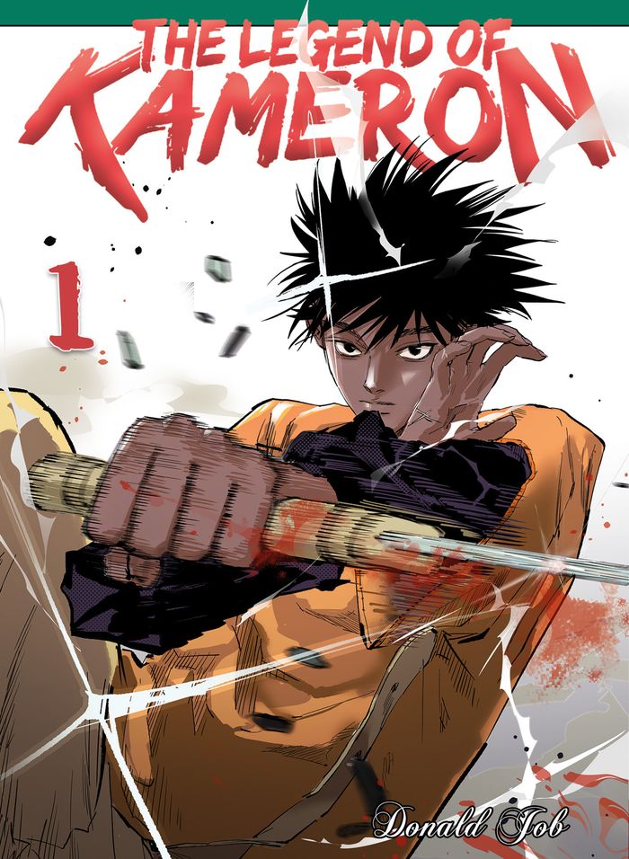 Couverture du livre « The legend of Kameron » de Donald Job, librairie Les Contes Infusés à Corte