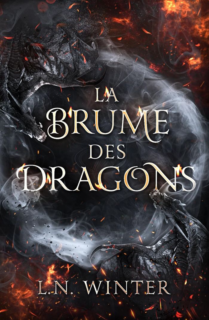 Couverture du livre « La brume des dragons » de L. N. Winter, librairie Les Contes Infusés à Corte