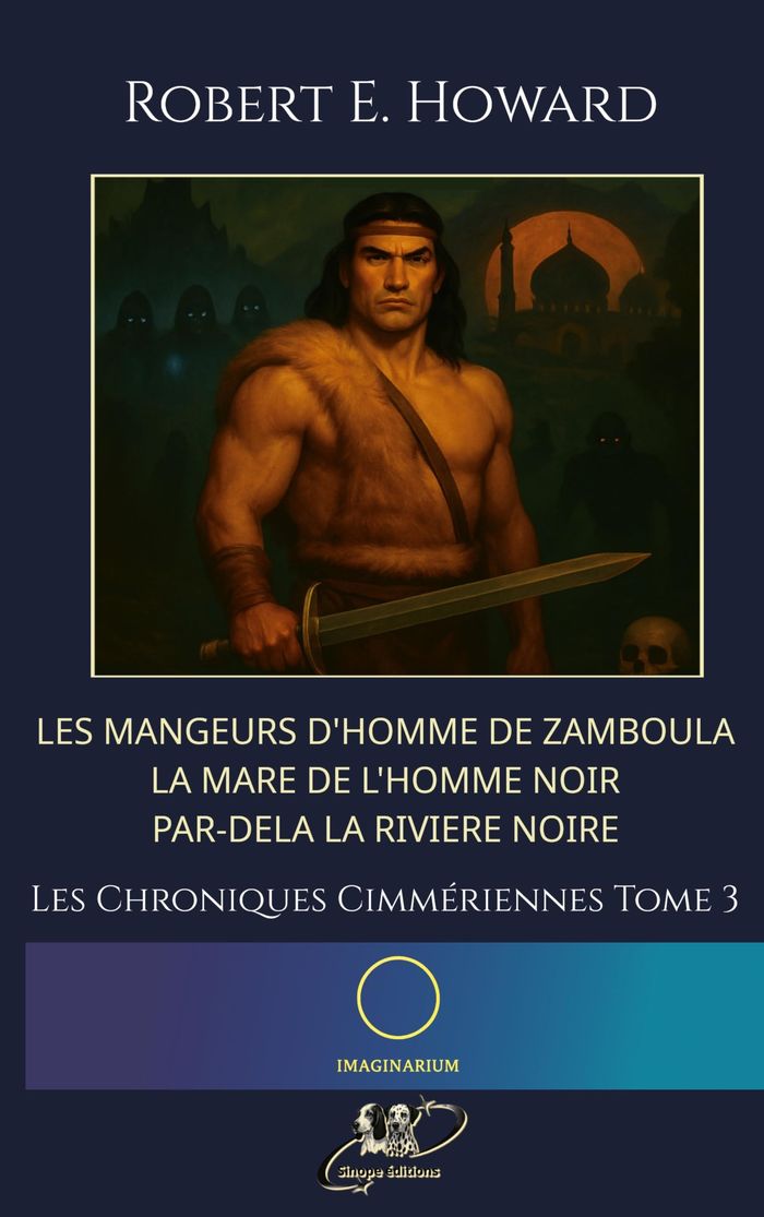 Couverture du livre « Conan le Barbare » de Robert Ervin Howard, librairie Les Contes Infusés à Corte