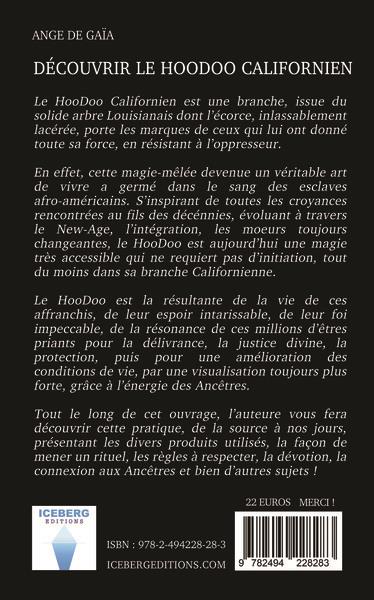 Quatrième de couverture de « DECOUVRIR - T01 - DECOUVRIR LE HOODOO CALIFORNIEN »