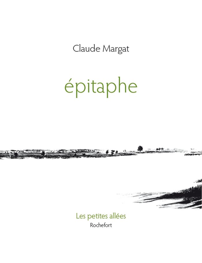 Couverture du livre « Épitaphe » de Claude Margat, librairie Les Contes Infusés à Corte