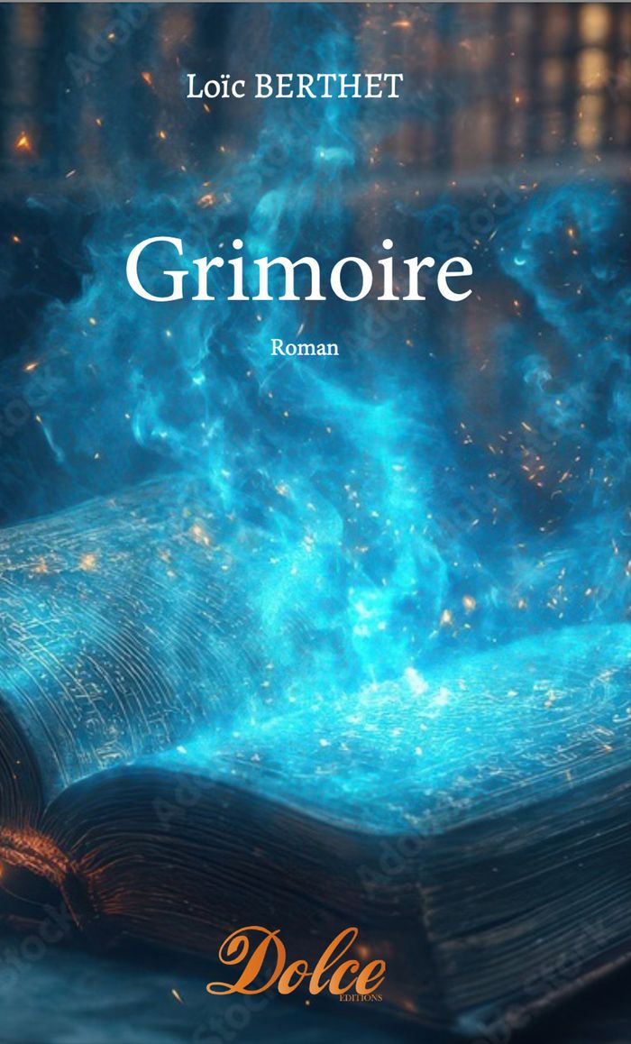 Couverture du livre « Grimoire » de Loïc Berthet, librairie Les Contes Infusés à Corte
