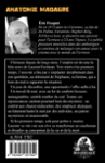 Quatrième de couverture de « ANATOMIE MACABRE »