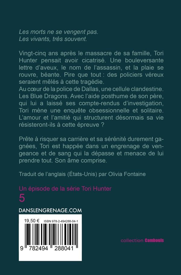 Quatrième de couverture de « Tête de mort »