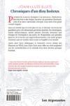 Quatrième de couverture de « CHRONIQUES D'UN DIEU BOITEUX »