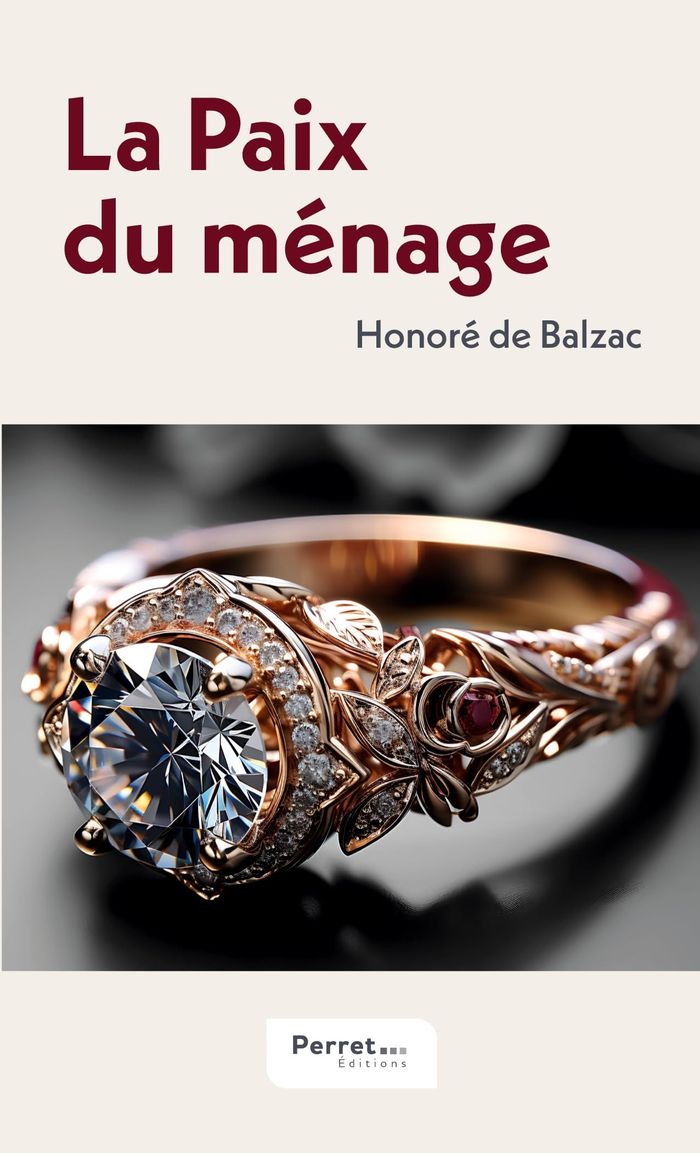 Couverture du livre « La paix du ménage » de Honoré (de) Balzac, librairie Les Contes Infusés à Corte