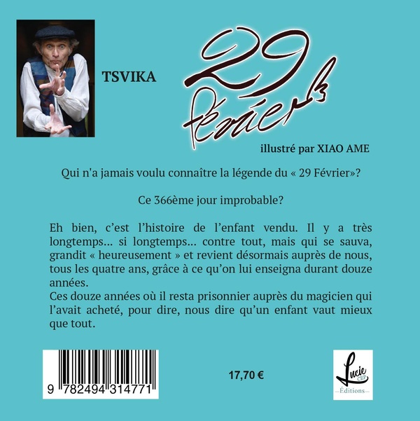 Quatrième de couverture de « LE 29 FEVRIER »