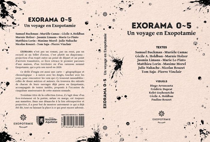 Couverture du livre « Exorama 0-5 : un voyage en Exopotamie », librairie Les Contes Infusés à Corte