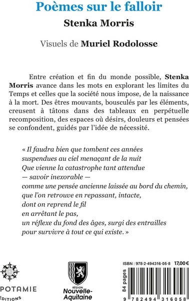 Quatrième de couverture de « Poèmes sur le falloir »