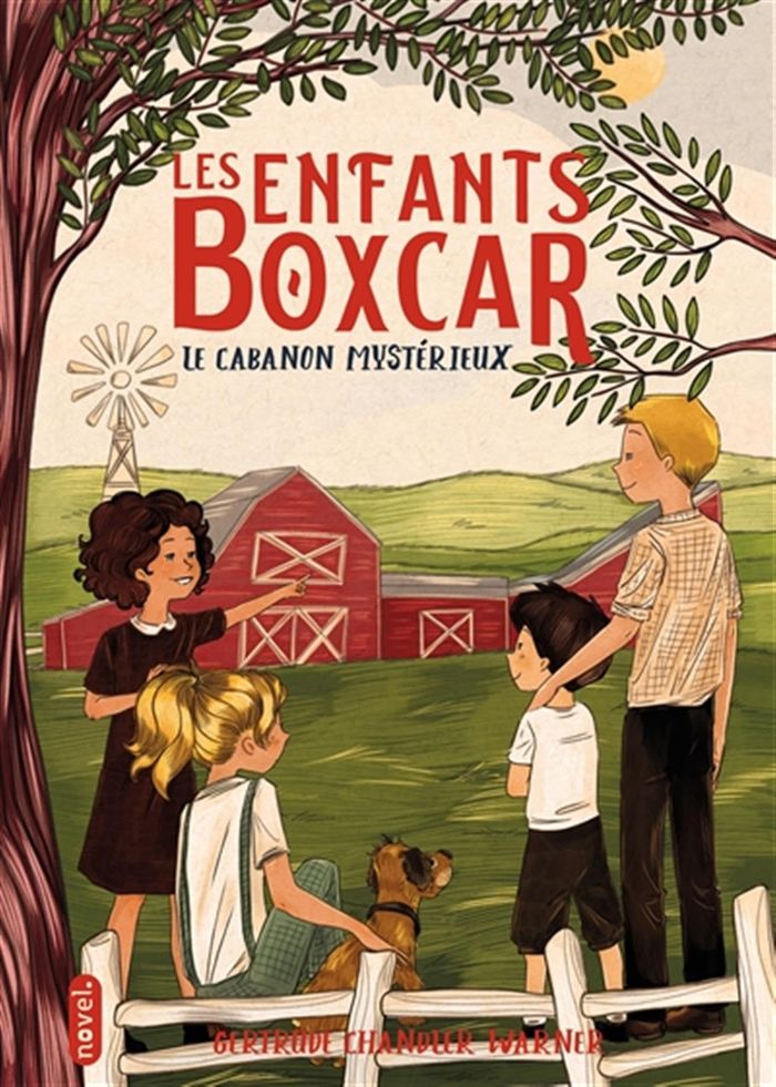 Couverture du livre « Le cabanon mystérieux » de Gertrude Chandler Warner, librairie Les Contes Infusés à Corte