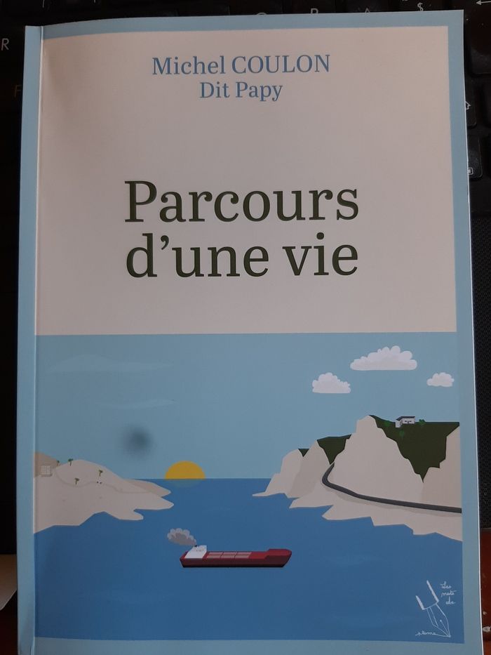 Couverture du livre « PARCOURS D'UNE VIE » de Michel Coulon, librairie Les Contes Infusés à Corte