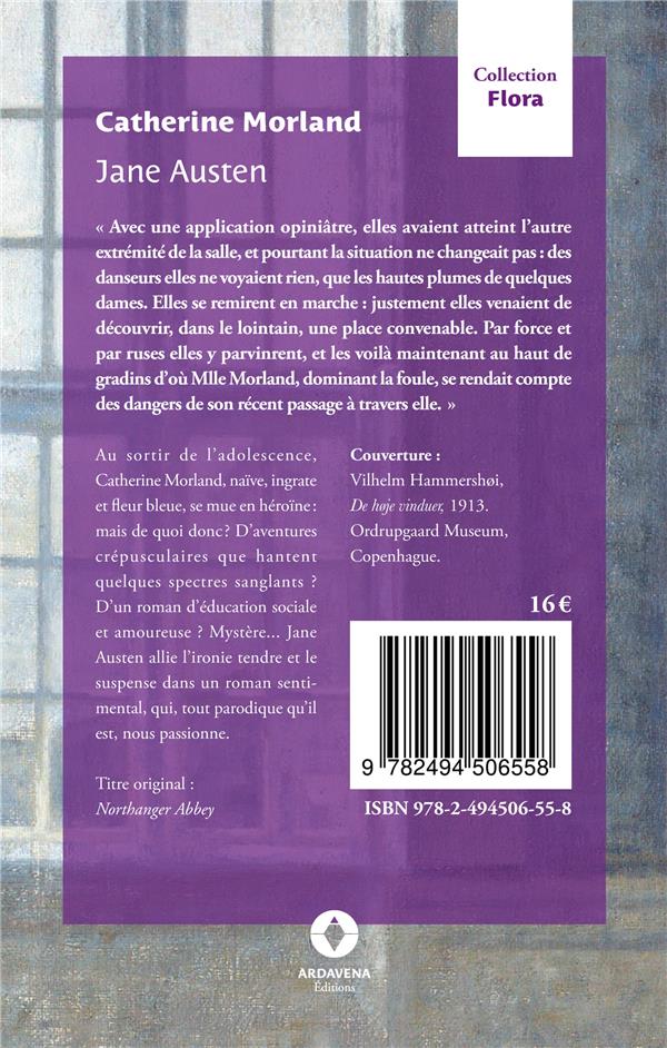 Quatrième de couverture de « Catherine Morland : Northanger Abbey »