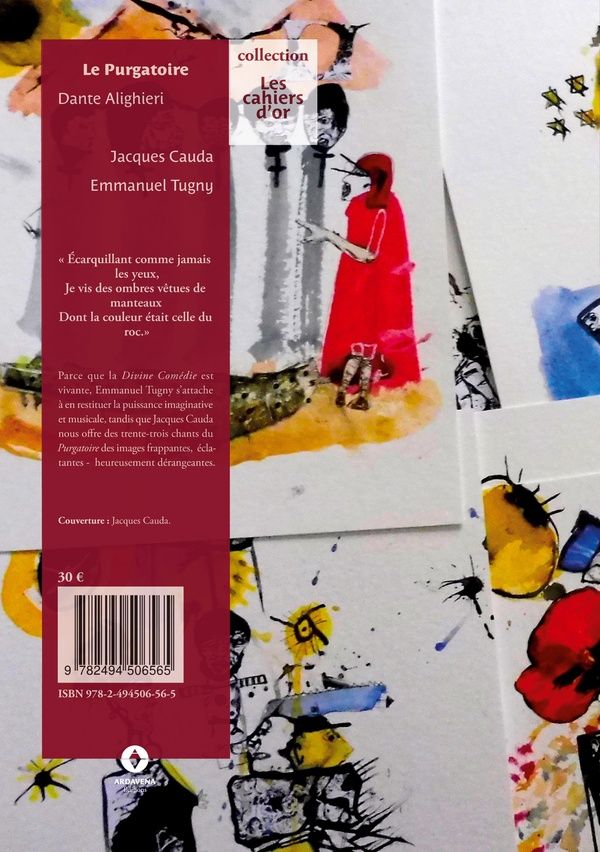 Quatrième de couverture de « Le purgatoire : fragments »