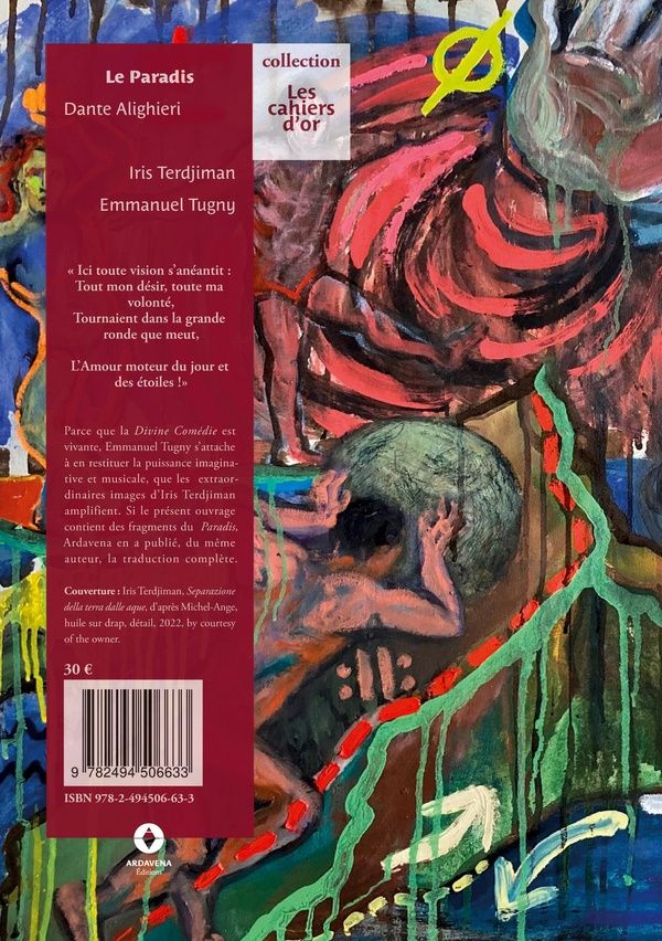 Quatrième de couverture de « Le paradis : fragments »