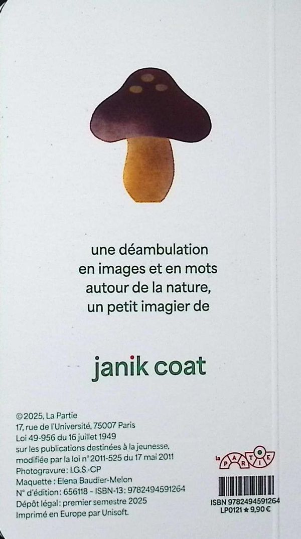 Quatrième de couverture de « La nature »
