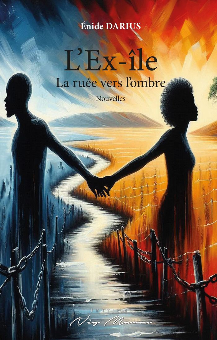 Couverture du livre « L'ex-île : la ruée vers l'ombre » de Énide Darius, librairie Les Contes Infusés à Corte