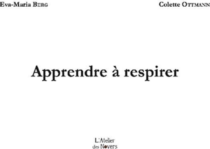 Couverture du livre « APPRENDRE A RESPIRER » de Berg/ottmann, librairie Les Contes Infusés à Corte