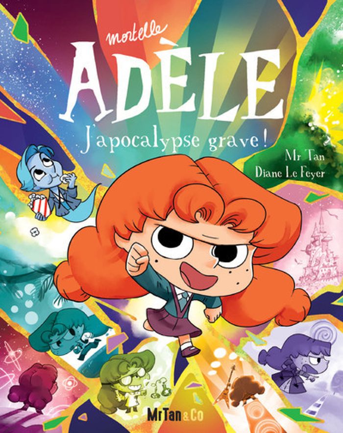 Couverture du livre « BD MORTELLE ADELE - TOME 20 J'APOCALYPSE GRAVE ! - VOL20 » de Mr Tan/le Feyer, librairie Les Contes Infusés à Corte