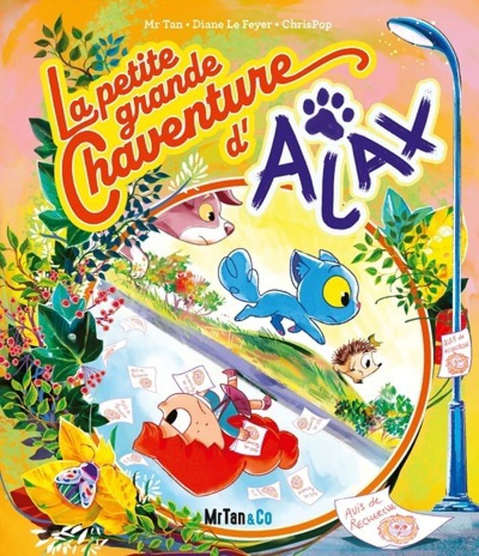 Couverture du livre « LA PETITE GRANDE CHAVENTURE D'AJAX » de Tan Chrispop/mr, librairie Les Contes Infusés à Corte