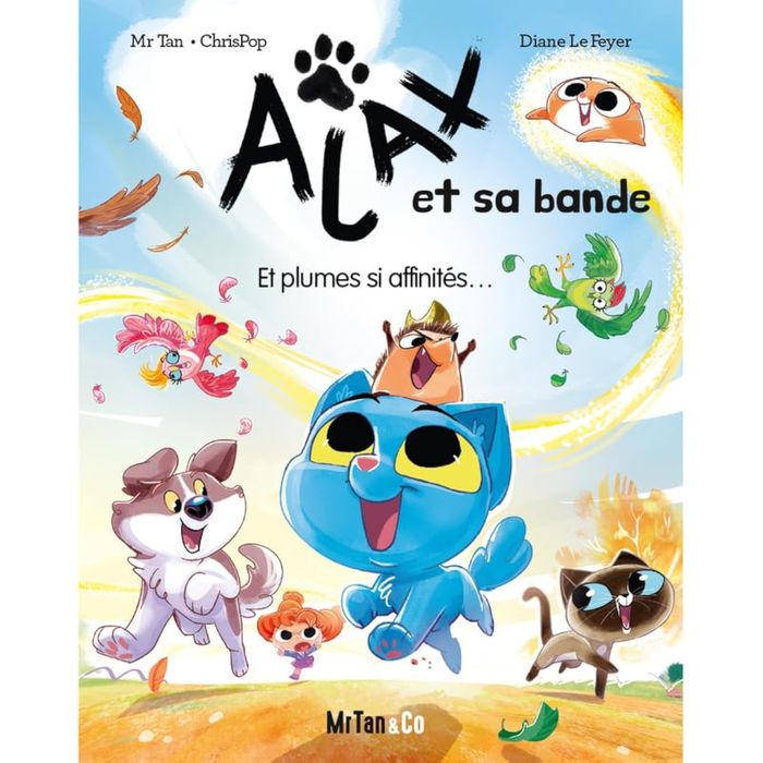 Couverture : AJAX ET SA BANDE - ET PLUMES SI AFFINITES - TOME 01 - VOL01