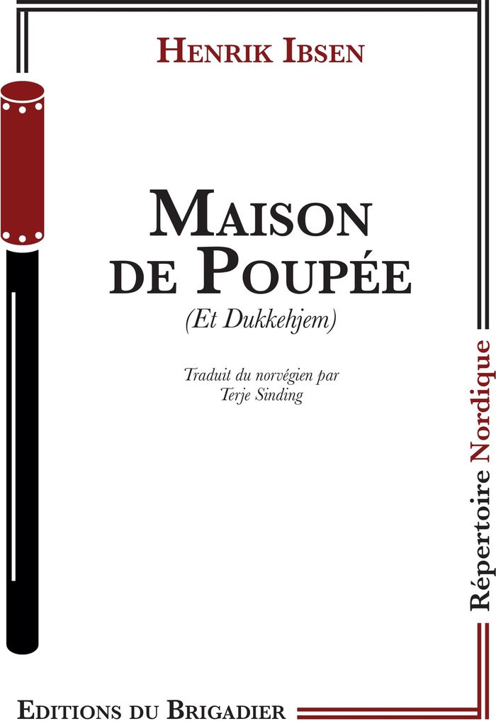 Couverture du livre « MAISON DE POUPEE » de Henrik Ibsen, librairie Les Contes Infusés à Corte
