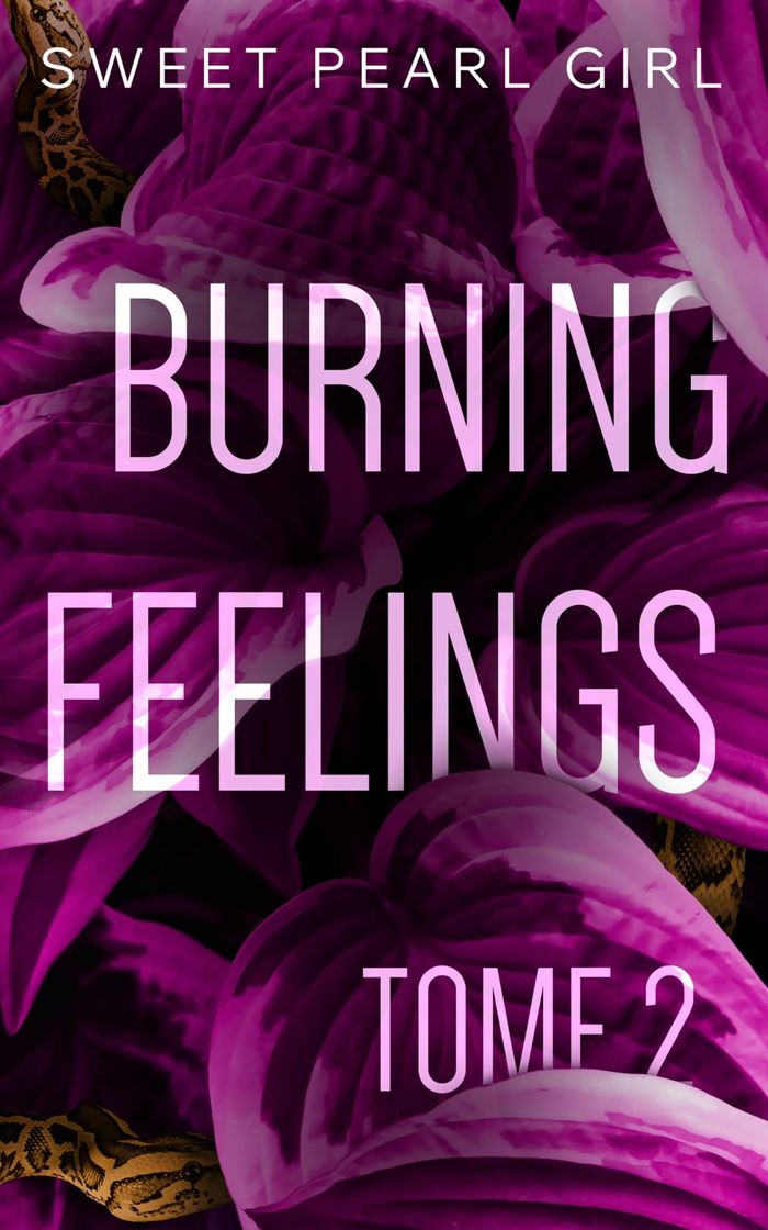 Couverture du livre « Burning feelings » de Sweet Pearl Girl, librairie Les Contes Infusés à Corte